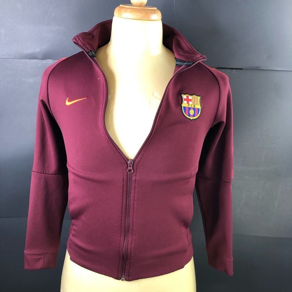 Nike Maroon Kids Jacket